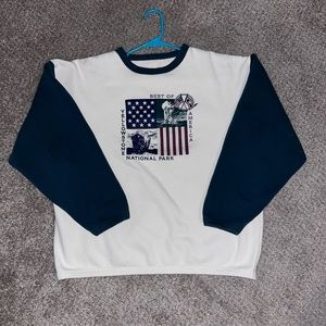 Yellowstone National park crewneck